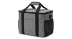 22L insulated cooler bag on white background — Gray